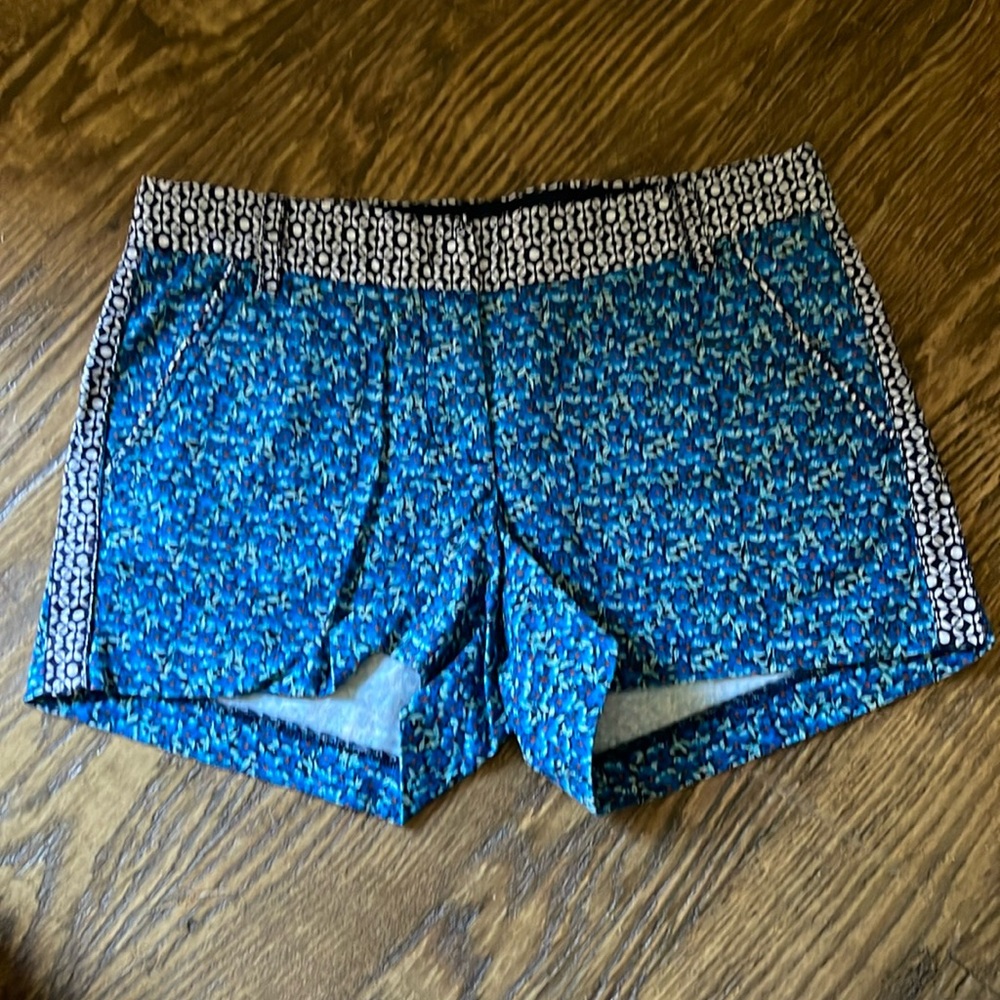 J. Crew Liberty floral print Chino Shorts size 2